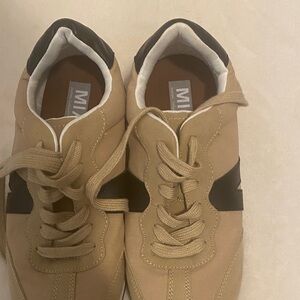 MIA Beige and Black Women's Sneakers Brand New